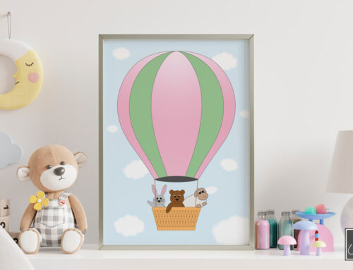 Luftballon plakat